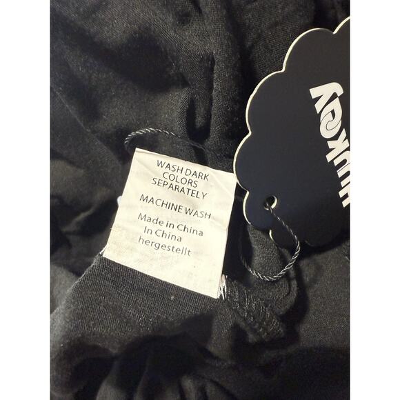 Womens Cotton Linen Blend Maternity Capris Pants, Lounge Pregnancy Cropped Pants - Picture 14 of 15